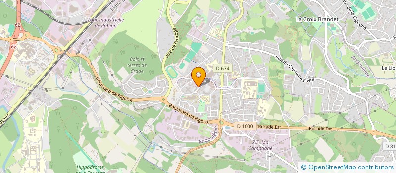 localisation de l'entreprise MONSIEUR JEAN-BAPTISTE BOUCHE  ANGOULEME