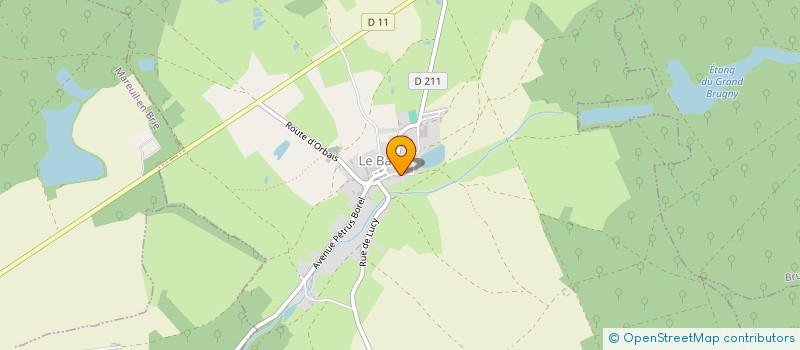 localisation de l'entreprise MONSIEUR JEAN-BAPTISTE BOULAY  LE BAIZIL