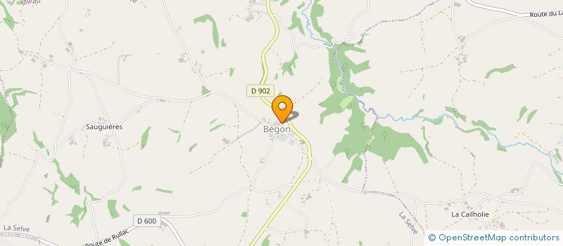 localisation de l'entreprise MONSIEUR JEAN-BAPTISTE BOUYSSIE  SAINT-JEAN-DELNOUS