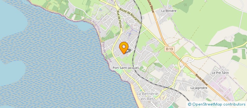 localisation de l'entreprise MONSIEUR JEAN BAPTISTE BOYER  LA BERNERIE-EN-RETZ
