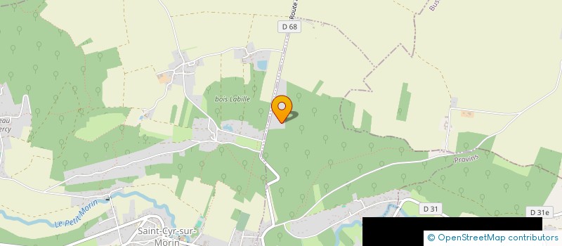 localisation de l'entreprise MONSIEUR JEAN-BAPTISTE BRIANDET  SAINT-OUEN-SUR-MORIN