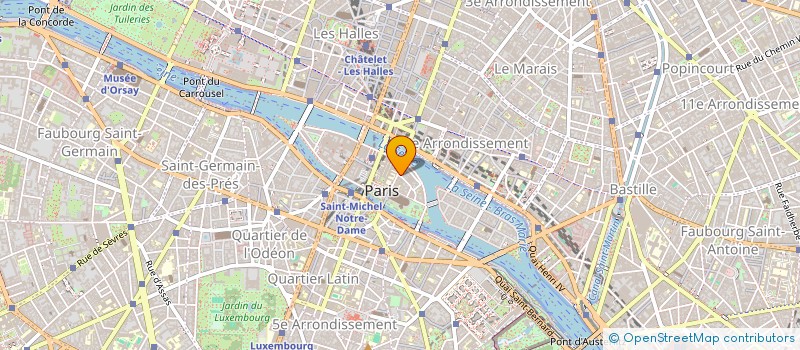 localisation de l'entreprise MONSIEUR JEAN BAPTISTE CABANTOUS à PARIS