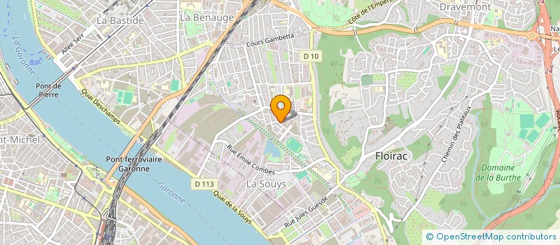 localisation de l'entreprise MONSIEUR JEAN BAPTISTE CAILLOT à FLOIRAC