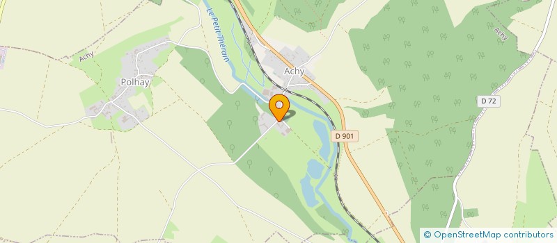 localisation de l'entreprise MONSIEUR JEAN-BAPTISTE CALLENS  ACHY