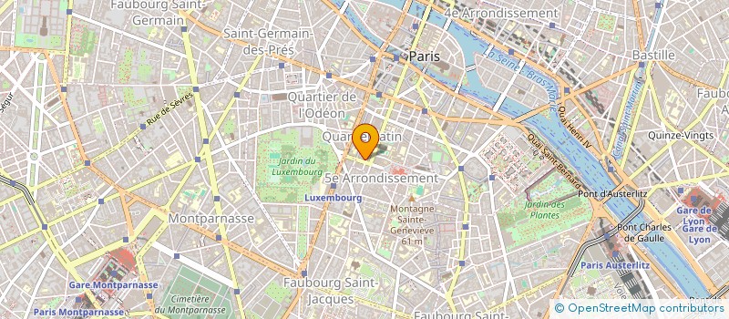 localisation de l'entreprise MONSIEUR JEAN-BAPTISTE CAMBOURNAC  PARIS