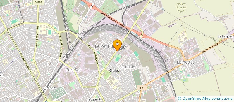 localisation de l'entreprise MONSIEUR JEAN BAPTISTE CANO  BETHENY