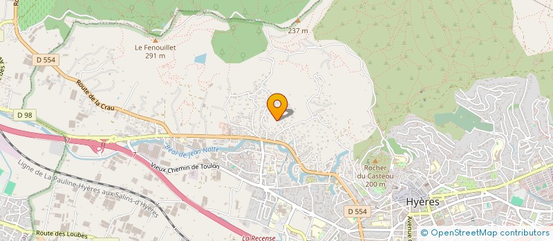 localisation de l'entreprise MONSIEUR JEAN BAPTISTE CAPIFALI à HYERES