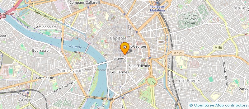 localisation de l'entreprise MONSIEUR JEAN BAPTISTE CASINI à TOULOUSE