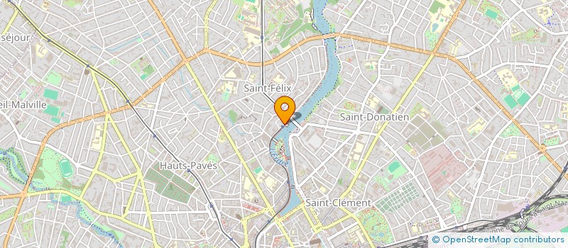 localisation de l'entreprise MONSIEUR JEAN-BAPTISTE CELESTIN  NANTES