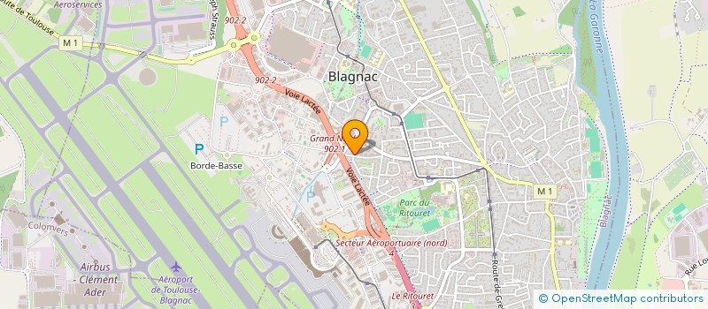 localisation de l'entreprise MONSIEUR JEAN-BAPTISTE CHABOT  BEAUZELLE