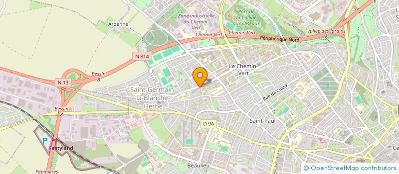 localisation de l'entreprise MONSIEUR JEAN BAPTISTE CHALOUPE à CAEN