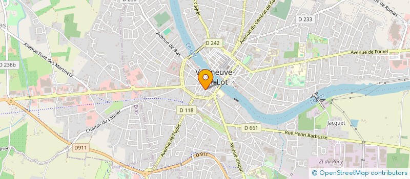 localisation de l'entreprise MONSIEUR JEAN-BAPTISTE CHAUTEMPS  VILLENEUVE-SUR-LOT