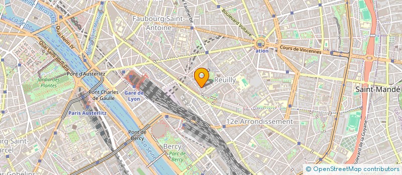 localisation de l'entreprise MONSIEUR JEAN BAPTISTE CHILLY  PARIS