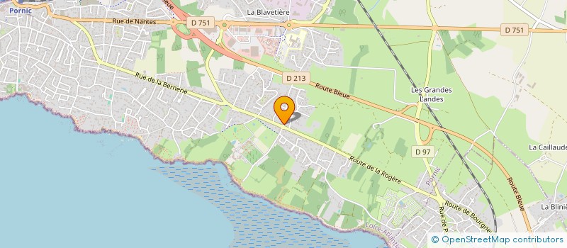 localisation de l'entreprise MONSIEUR JEAN BAPTISTE CLEMENTE  PORNIC