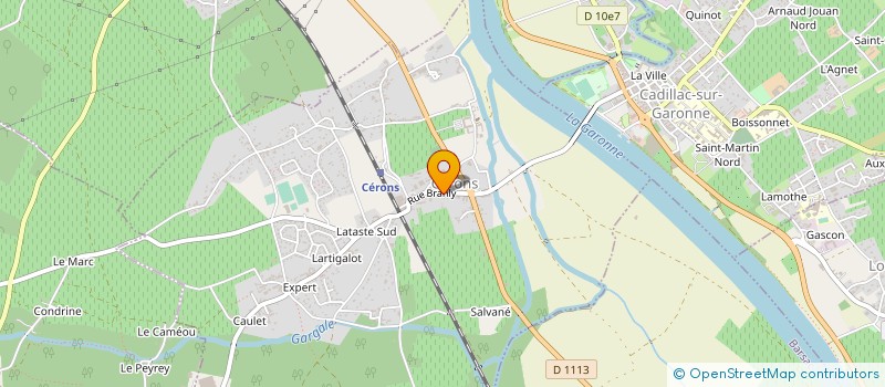 localisation de l'entreprise MONSIEUR JEAN-BAPTISTE CLOT  CERONS