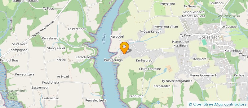 localisation de l'entreprise MONSIEUR JEAN BAPTISTE COL  GOUESNACH