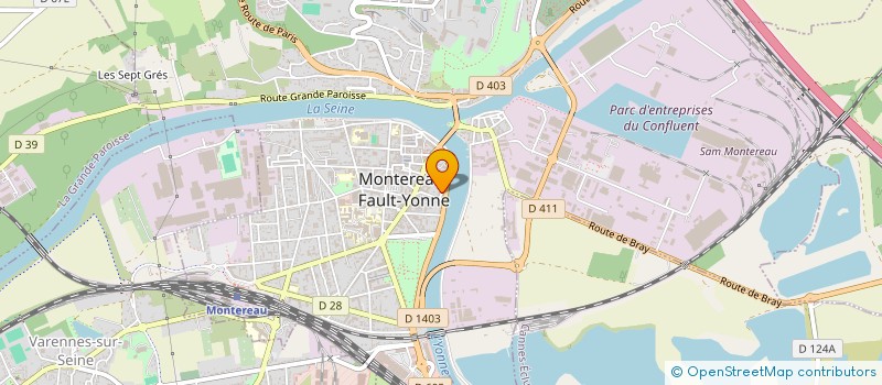 localisation de l'entreprise MONSIEUR JEAN-BAPTISTE COLCHER  MONTEREAU-FAULT-YONNE