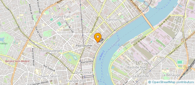 localisation de l'entreprise MONSIEUR JEAN-BAPTISTE COLLET  BORDEAUX