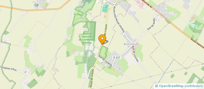 localisation de l'entreprise MONSIEUR JEAN BAPTISTE CORBEAU  LOUCHES