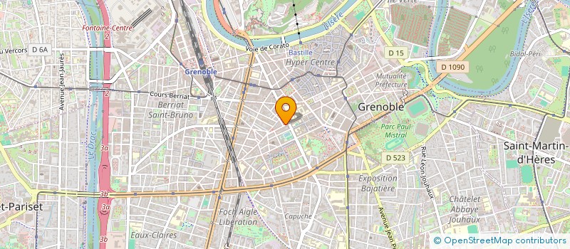 localisation de l'entreprise MONSIEUR JEAN-BAPTISTE CORNET à GRENOBLE