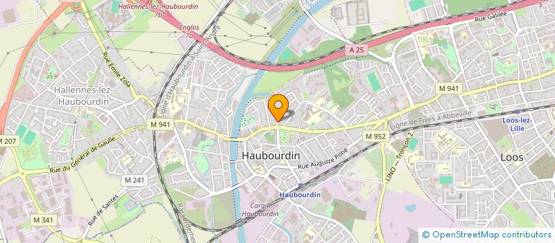 localisation de l'entreprise MONSIEUR JEAN BAPTISTE CREPIN  VILLENEUVE-D'ASCQ