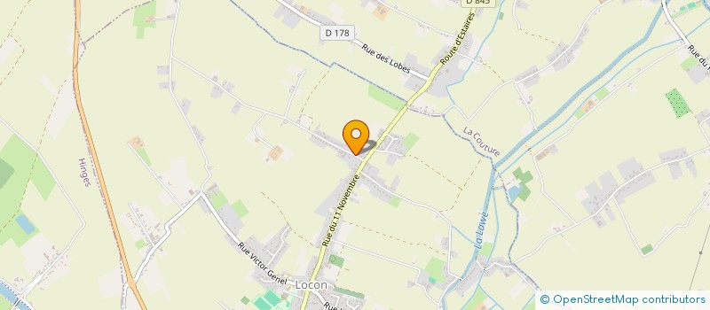 localisation de l'entreprise MONSIEUR JEAN-BAPTISTE CRETON  LOCON