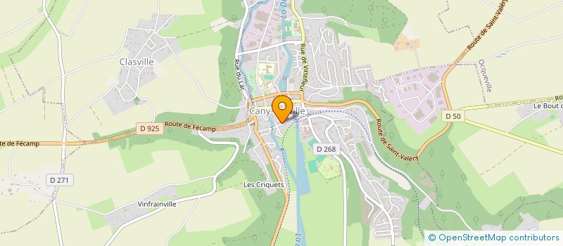 localisation de l'entreprise MONSIEUR JEAN-BAPTISTE CUFFEL  CANY-BARVILLE