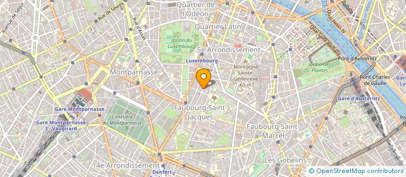 localisation de l'entreprise MONSIEUR JEAN-BAPTISTE D'ESPINOSE DE LACAILLERIE à PARIS