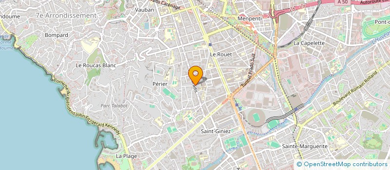 localisation de l'entreprise MONSIEUR JEAN BAPTISTE DANVIN à MARSEILLE