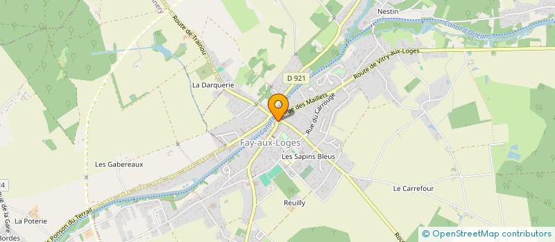 localisation de l'entreprise MONSIEUR JEAN-BAPTISTE DARANTIERE à FAY-AUX-LOGES