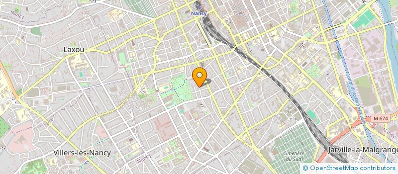 localisation de l'entreprise MONSIEUR JEAN-BAPTISTE DAUBEUF  NANCY