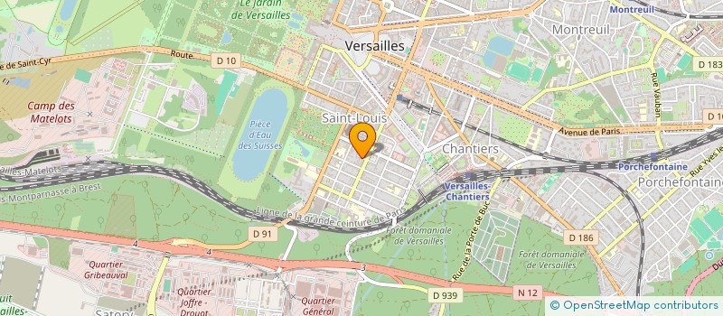 localisation de l'entreprise MONSIEUR JEAN-BAPTISTE DECRE à VERSAILLES