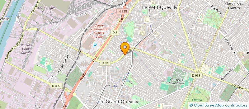 localisation de l'entreprise MONSIEUR JEAN-BAPTISTE DEFFONTAINES  ROUEN