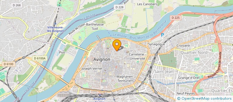 localisation de l'entreprise MONSIEUR JEAN-BAPTISTE DEGARDIN  AVIGNON