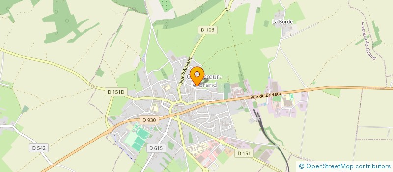 localisation de l'entreprise MONSIEUR JEAN-BAPTISTE DELAHAYE  CREVECUR-LE-GRAND