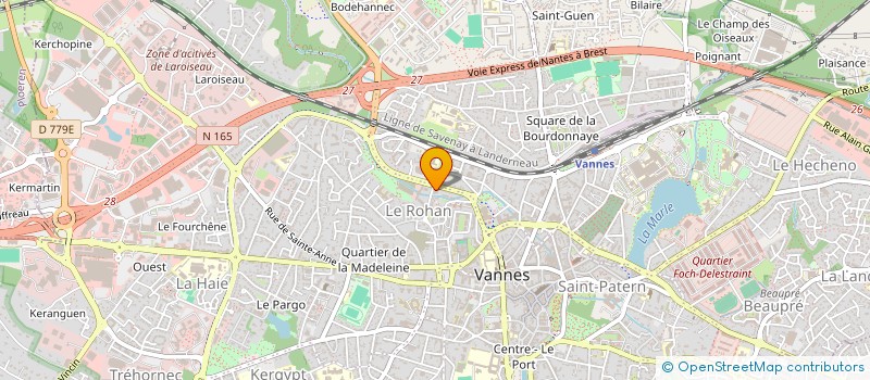localisation de l'entreprise MONSIEUR JEAN BAPTISTE DEMAY à VANNES