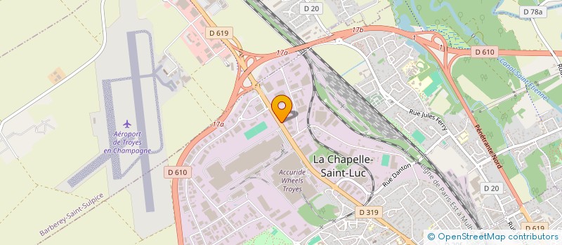 localisation de l'entreprise MONSIEUR JEAN BAPTISTE DEMEYERE à LA CHAPELLE-SAINT-LUC