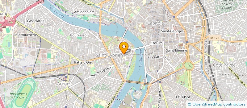 localisation de l'entreprise MONSIEUR JEAN-BAPTISTE DESBOIS  TOULOUSE