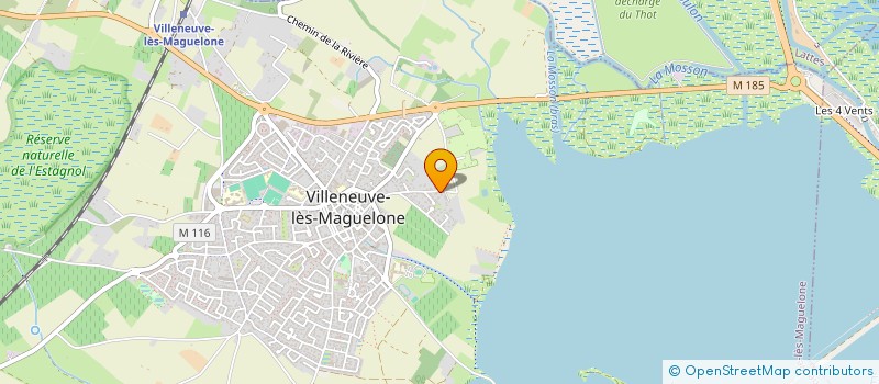localisation de l'entreprise MONSIEUR JEAN-BAPTISTE DEVINE  VILLENEUVE-LES-MAGUELONE