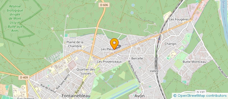 localisation de l'entreprise MONSIEUR JEAN-BAPTISTE DORE à FONTAINEBLEAU