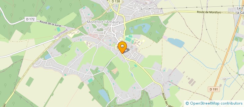 localisation de l'entreprise MONSIEUR JEAN-BAPTISTE DUCRET  MONTFORT-L'AMAURY