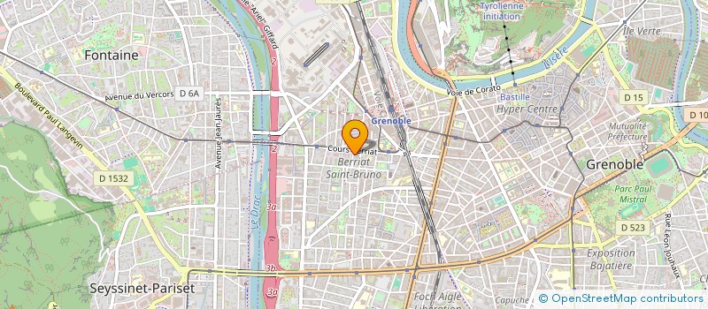 localisation de l'entreprise MONSIEUR JEAN-BAPTISTE DUMOULIN  GRENOBLE