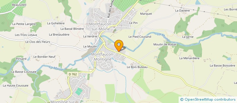 localisation de l'entreprise MONSIEUR JEAN BAPTISTE DUPE  SEVREMOINE