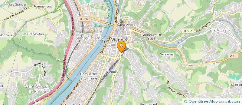 localisation de l'entreprise MONSIEUR JEAN-BAPTISTE ERB  VIENNE