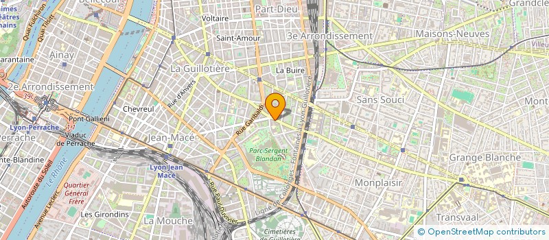 localisation de l'entreprise MONSIEUR JEAN-BAPTISTE ERCEAU  LYON