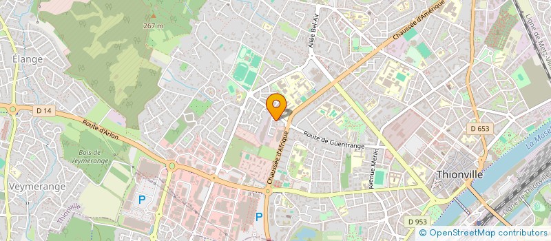 localisation de l'entreprise MONSIEUR JEAN-BAPTISTE EREL  THIONVILLE