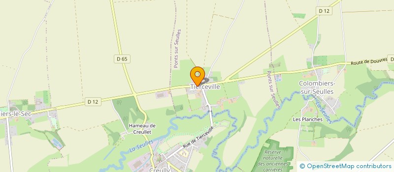 localisation de l'entreprise MONSIEUR JEAN-BAPTISTE ETIENNE  CREULLY SUR SEULLES