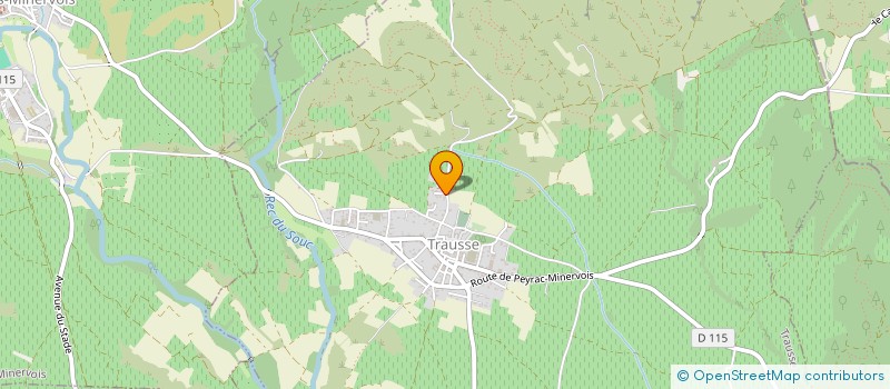 localisation de l'entreprise MONSIEUR JEAN-BAPTISTE FABRIE  TRAUSSE