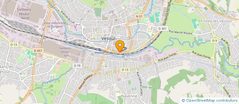 localisation de l'entreprise MONSIEUR JEAN-BAPTISTE FAIVRE à VESOUL