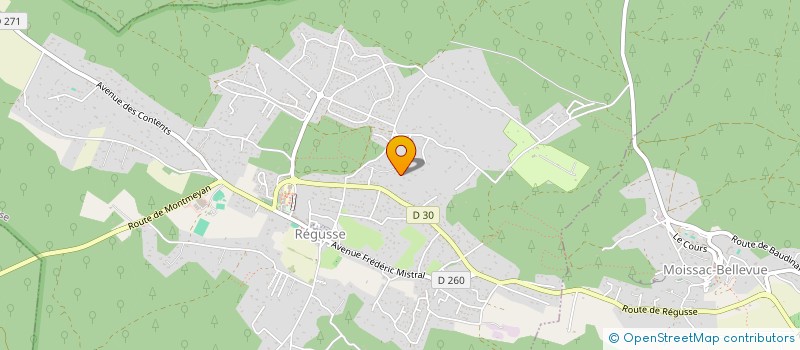 localisation de l'entreprise MONSIEUR JEAN-BAPTISTE FARGEOT à REGUSSE